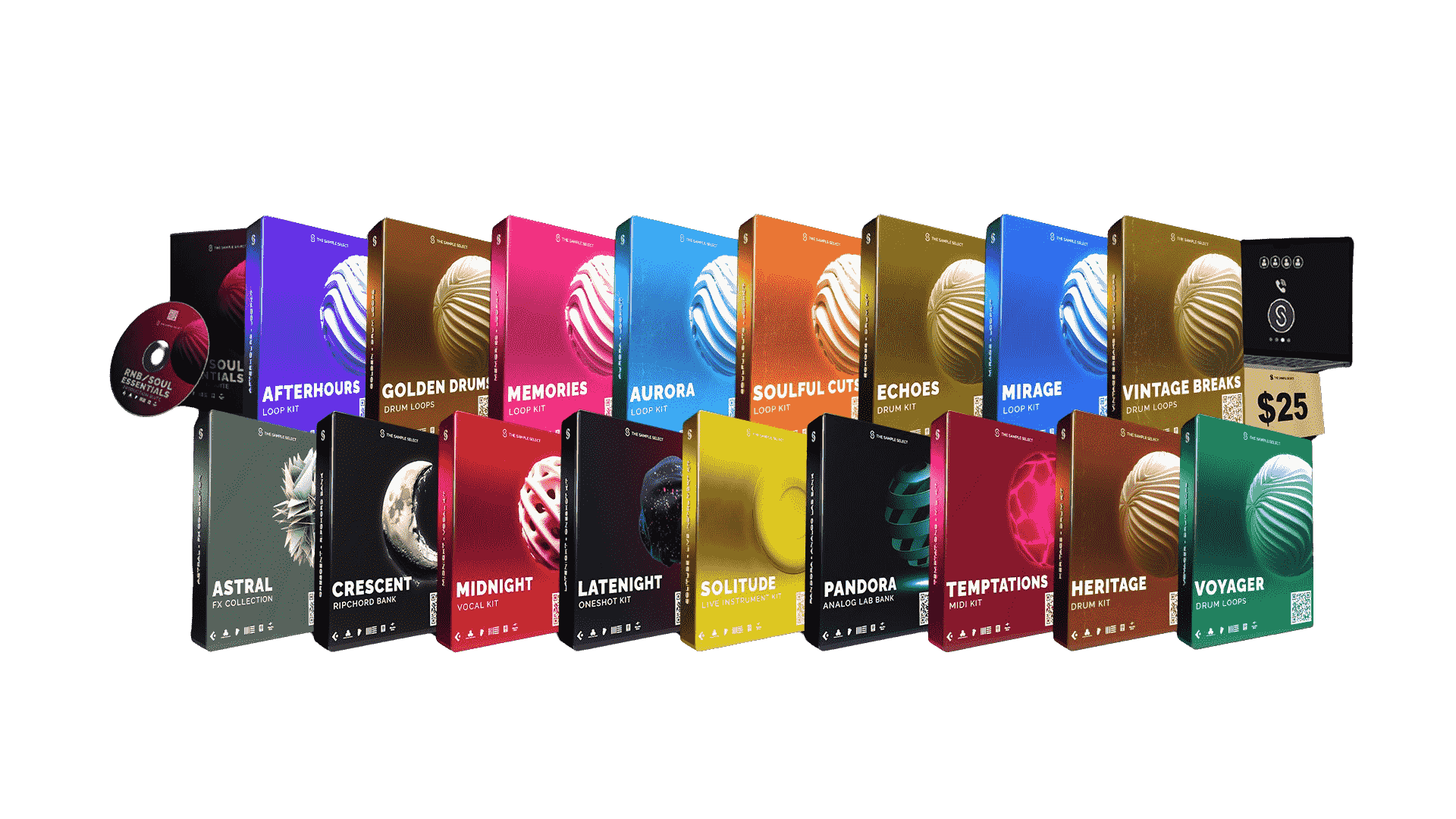 Afterhours loop kit, the sample select, rnb loop kit, rnb loops, produciton suite